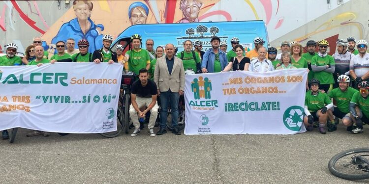 Arranca el preámbulo festivo en Villares con el IV Reto en bicicleta de ALCER para visibilizar las enfermedades renales