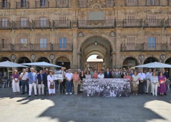 Salamanca rinde homenaje a Miguel Ángel Blanco y recuerda a las víctimas del terrorismo