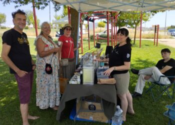 Aldeatejada celebra una nueva jornada del Mercado de Temporada con dos puestos más que en junio