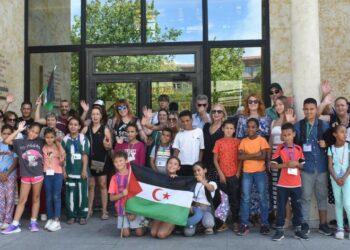 El respeto y el cariño llenan Salamanca con la llegada de los 15 niños saharauis en el programa ‘Vacaciones en Paz’