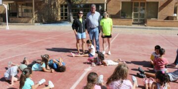 Diversión de los pequeños en las actividades del programa ‘Conciliamos’ en Cabrerizos