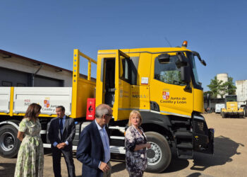 Las brigadas forestales de la Diputación incorporan un nuevo camión para luchar contra los incendios
