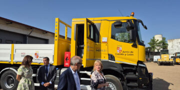 Las brigadas forestales de la Diputación incorporan un nuevo camión para luchar contra los incendios