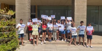 Una veintena de niños amplían sus competencias en el Campamento Digital de Carbajosa