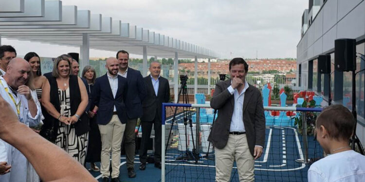 El Hospital de Salamanca estrena el espacio infantil lúdico y educativo ‘El jardín de María’