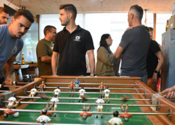El futbolín y la pintura mural estrenan la Semana de la Juventud de Santa Marta
