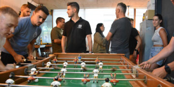 El futbolín y la pintura mural estrenan la Semana de la Juventud de Santa Marta