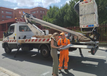 Santa Marta renueva el alumbrado público en la zona de San Blas