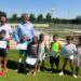 Los niños de Cabrerizos reciben los diplomas del curso de natación en el que han aprendido a nadar