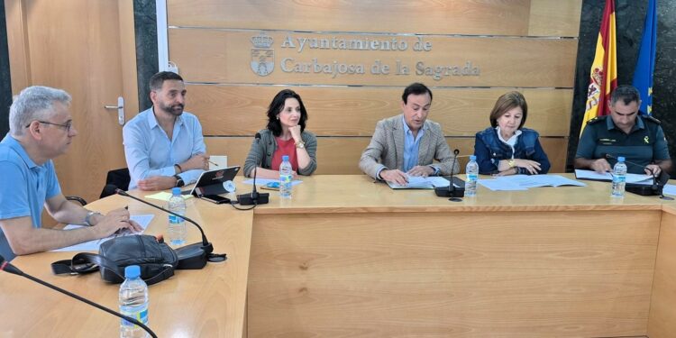 Las fuerzas de seguridad coordinan el dispositivo para garantizar el control en las fiestas de Carbajosa