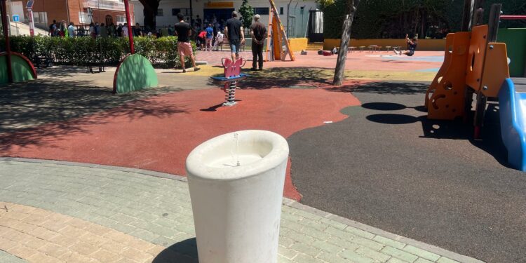 Carbajosa renueva las fuentes de los parques Ciudad de los Niños, La Chaca y Carpihuelo