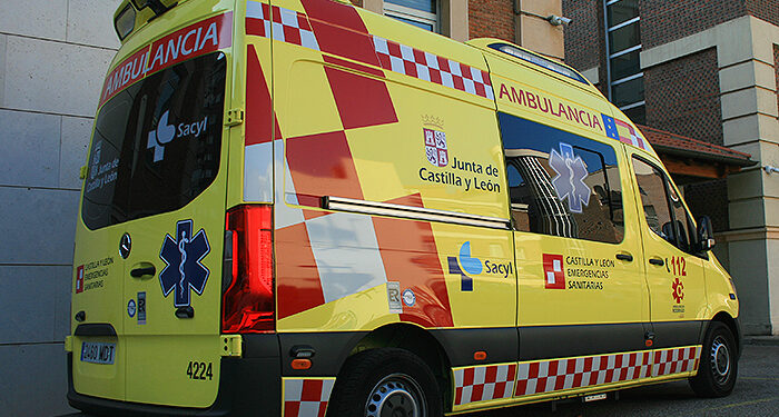 Herido un motorista en un accidente en la CL-517 en Carrascal de Barregas