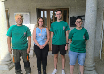 Santibáñez de la Sierra apuesta por el empleo con la contratación de 8 trabajadores en los últimos dos años