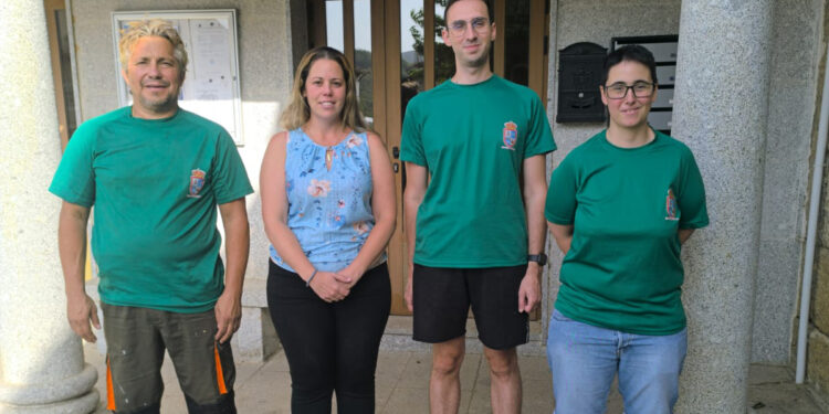 Santibáñez de la Sierra apuesta por el empleo con la contratación de 8 trabajadores en los últimos dos años