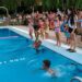 Más de un centenar de niños finalizan los cursos de natación en las piscinas de Carbajosa