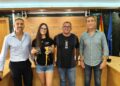 Carbajosa homenajea a su vecina Irene Bazo, medalla de oro regional y subcampeona de España de kickboxing en su categoría