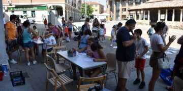 Arrancan las fiestas de Carbajosa con una jornada llena de talleres, juegos y decoración municipal