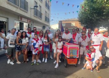 Los sanfermines se viven en Castellanos en pleno mes de agosto