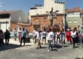 Castellanos acompaña en procesión al Cristo de las Batallas en el día grande de sus fiestas