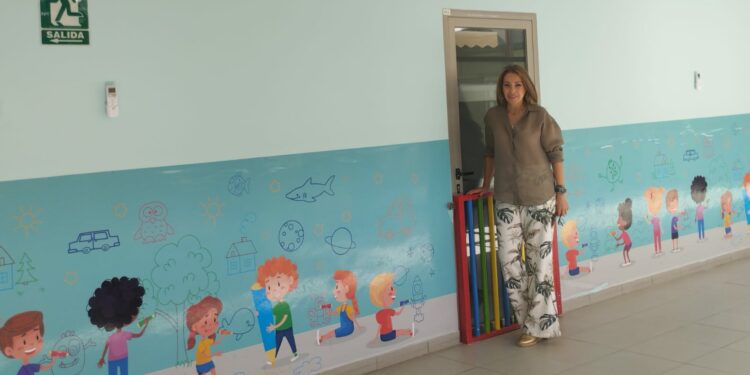 Santa Marta invierte más de 23.000 euros en completar la climatización y renovar la pintura de la guardería municipal