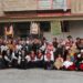 El folclore tradicional llena de música y bailes la última noche festiva en Villamayor