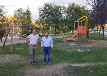 Aldeatejada suma un parque infantil más a las zonas de ocio y recreo de los más pequeños