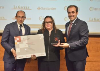 La biotecnológica ‘Tebrio’, ubicada en Doñinos, gana el Premio Pyme del Año 2025 de Salamanca