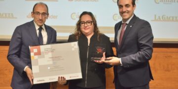 La biotecnológica ‘Tebrio’, ubicada en Doñinos, gana el Premio Pyme del Año 2025 de Salamanca