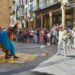 Salamanca respira ambiente festivo gracias a sus casetas, pasacalles y espectáculos callejeros