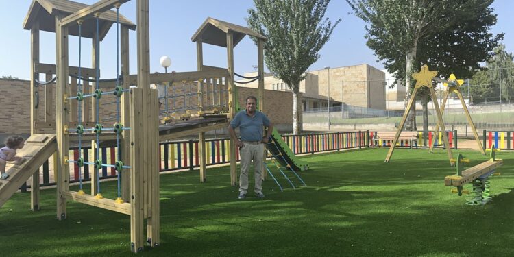 Villamayor invierte 45.292 euros para mejorar el Parque Ciudad de los Niños