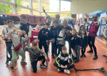 Castellanos continúa la diversión y la animada fiesta medieval en el pabellón del parque