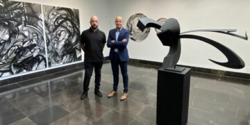 Daniel Martín tiñe de negro la sala Tragaluz con la exposición ‘BLACK’