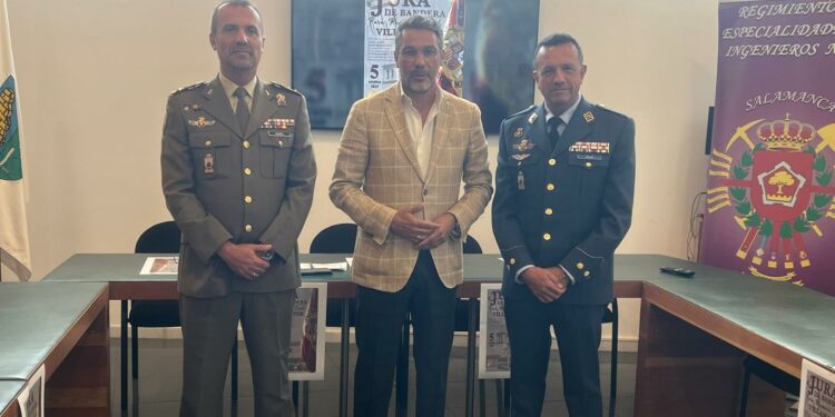 Villamayor acoge la jura de bandera para personal civil el 5 de octubre como compromiso de unión de la ciudadanía con las Fuerzas Armadas