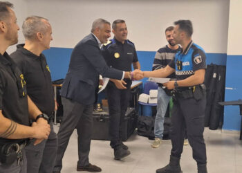 Alfonso Pérez recibe la Medalla de Plata al Mérito de la Policía Local de Castilla y León