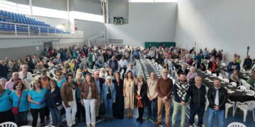 Más de 600 personas disfrutan en Santa Marta del Encuentro Provincial de Mayores