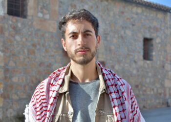Néstor Prieto, el vecino de Carbajosa que se embarcó en la Global Summud Flotilla: “Palestina necesita un acuerdo que elimine la violencia de manera estructural”