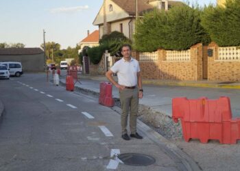 Aldeatejada crea una nueva red de pluviales y pavimenta la calles Zurguén y Pozo