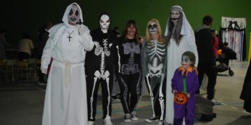 Halloween atrapa a los vecinos de Monterrubio con una espeluznante y terrorífica tarde de Halloween
