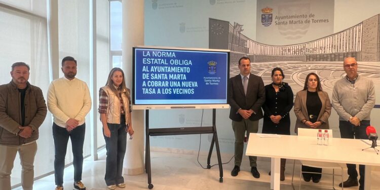 El PP de Santa Marta arremete contra el ‘basurazo’: «El Gobierno central nos ha obligado a ser meros recaudadores del Estado»