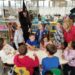 Los escolares de Santa Marta participan en un juego de pistas para celebrar el Día de las Bibliotecas