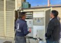 Villamayor resuelve las incidencias en el alumbrado público con la instalación de más de 1.700 metros de cableado eléctrico para evitar los apagones