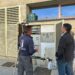 Villamayor resuelve las incidencias en el alumbrado público con la instalación de más de 1.700 metros de cableado eléctrico para evitar los apagones en el centro urbano