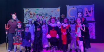 Los niños de Villamayor disfrutan de una divertida tarde ‘de miedo’