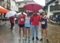 Iván Roade y Sandra Santamaría se imponen en la XI Carrera Popular de los Lagares Rupestres