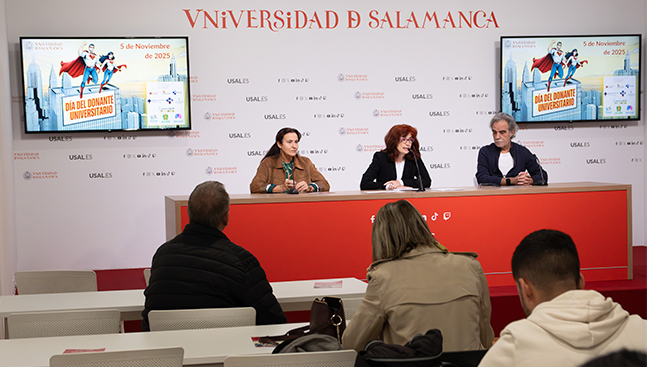 La Universidad de Salamanca se suma a la celebración del Día del Donante