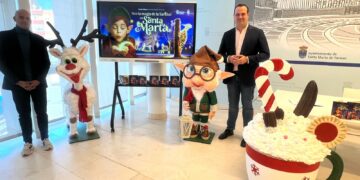 La iluminación especial de la Isla del Soto y la promoción de la Villa Navideña en Madrid y Castilla y León, novedades de la programación navideña de Santa Marta