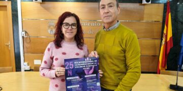 Carbajosa conmemora el 25N  con juegos, deporte, manifiesto y pegada de carteles contra la violencia de género