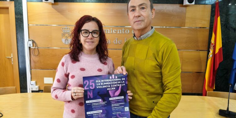 Carbajosa conmemora el 25N  con juegos, deporte, manifiesto y pegada de carteles contra la violencia de género