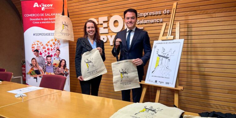 Nueva campaña para animar a los salmantinos a hacer sus compras en el comercio local