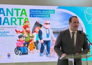 Santa Marta presenta en Intur su nueva propuesta de turismo inclusivo y sin barreras con herramientas digitales: web, audioguías interactivas, QR adaptados y oficina de turismo virtual
